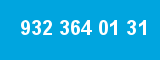 932 364 01 31